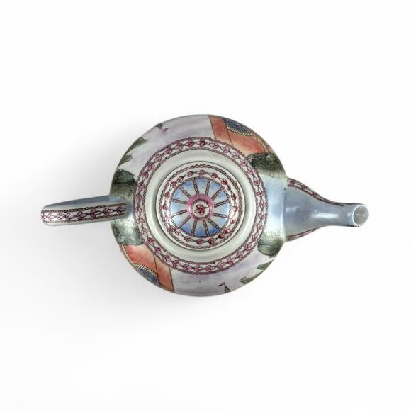 Ashby’s Collector’s Edition Hand-Painted Teapot – Cottage Scene - Picture 3 of 16